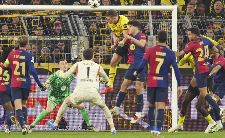 El Barça incendia Dortmund y ya es segundo en la Champions (2-3)