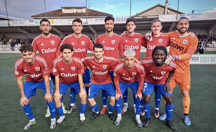 Punto del Bergantiños ante el Escobedo antes de recibir al Fabril