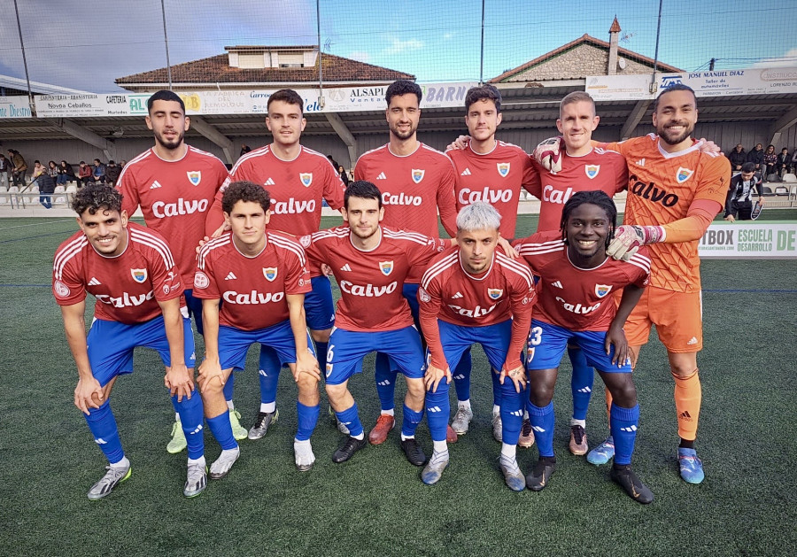 Punto del Bergantiños ante el Escobedo antes de recibir al Fabril