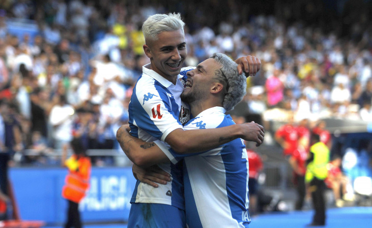 Doble reválida del Dépor en Riazor