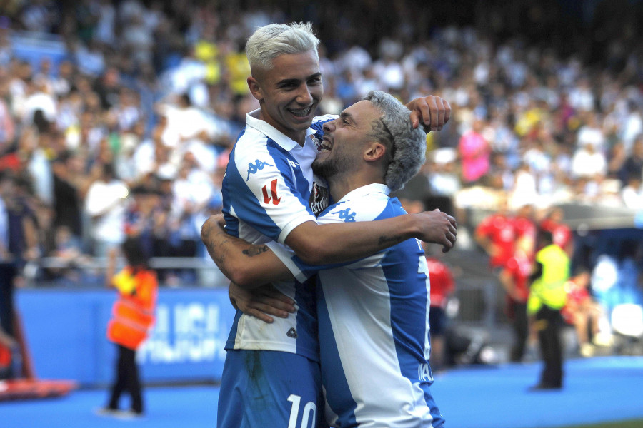 Doble reválida del Dépor en Riazor