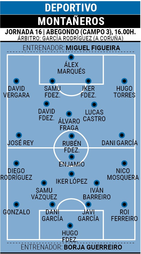 Posible once depor monta