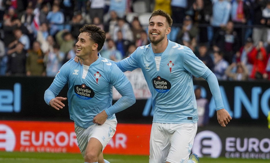 2-0 | Un doblete de Pablo Durán impulsa al Celta