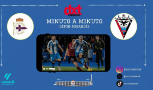 ASÍ FUE: Deportivo-Mirandés (0-4) FINAL