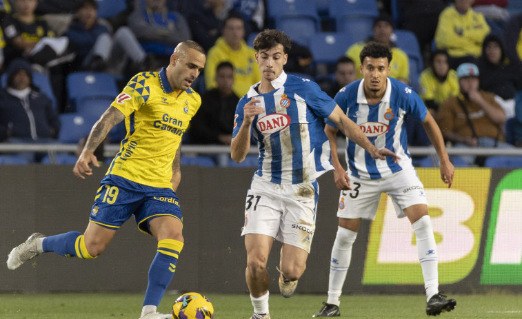 Las Palmas gana al Espanyol con un gol de Sandro Ramírez (1-0)