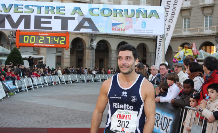 Pepe Debén, un clásico de la San Silvestre Coruña