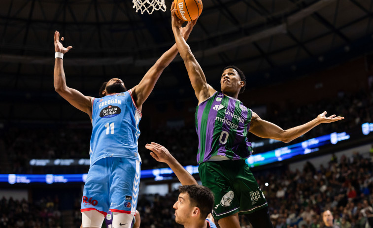 El Unicaja frena al Breogán a tiempo y despide 2024 con victoria (86-77)