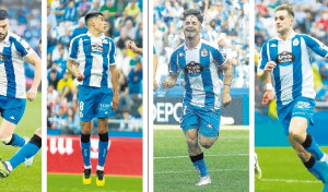 Ellos son los cuatro ‘intocables’ del Deportivo