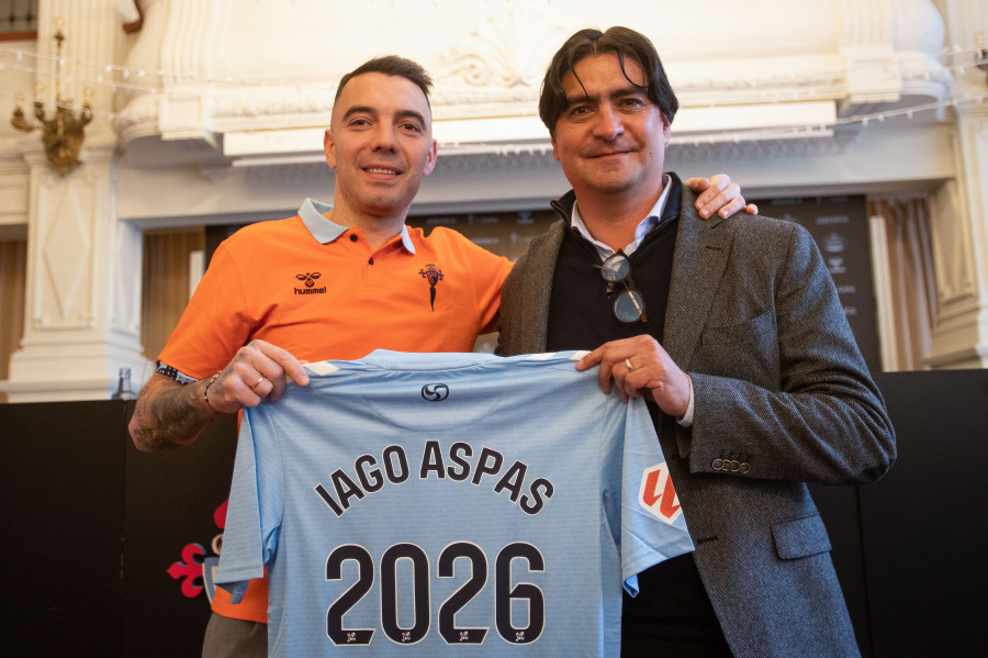 Iago Aspas no descarta renovar con el Celta más allá de 2026