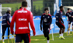 Sesión ligera de entrenamiento, sin Lucas ni Mella sobre el césped