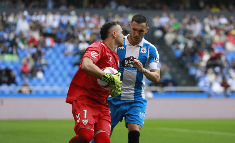 Reinicio incómodo para el Deportivo en La Rosaleda