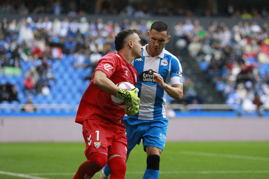 Reinicio incómodo para el Deportivo en La Rosaleda