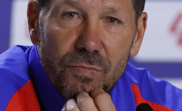 Simeone, sobre el 'caso Olmo' y la sanción a Vinícius: 