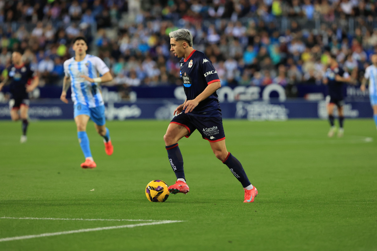 Partido en la Rosaleda entre el Málaga y  Dépor  (4)