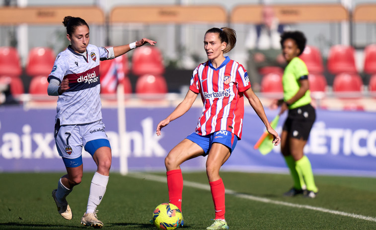 El Levante cae ante el Atlético y no consigue despegarse del Dépor antes de visitar Riazor