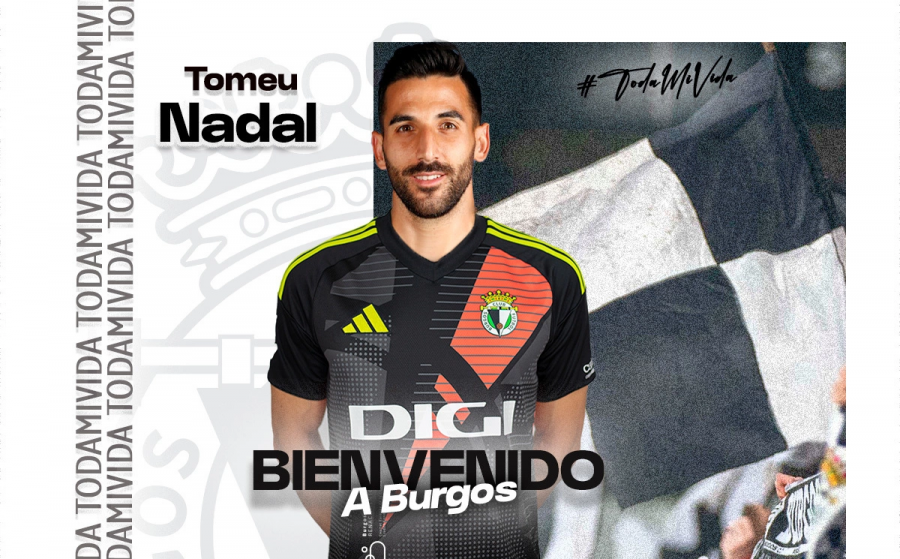 Tomeu Nadal, nuevo portero del Burgos