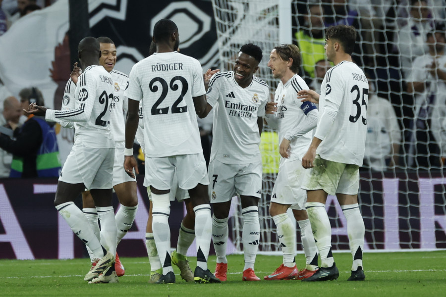 El Real Madrid golea al Salzburgo y traslada su mejoría a la 'Champions' (5-1)