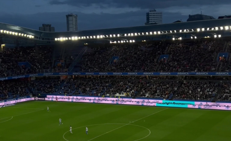 Así fue el homenaje a Lucas Pérez en Riazor