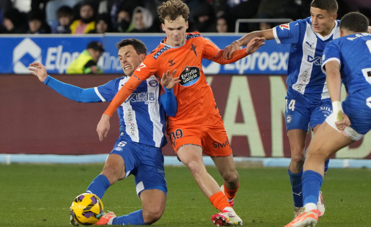 El Celta llega a tiempo en Vitoria (1-1)