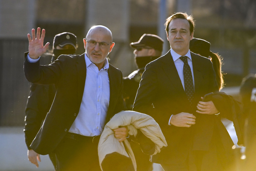 Luis de la Fuente niega haber participado en el gabinete de crisis por el beso de Rubiales