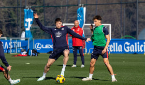 Primer día de trabajo para Tosic en Abegondo