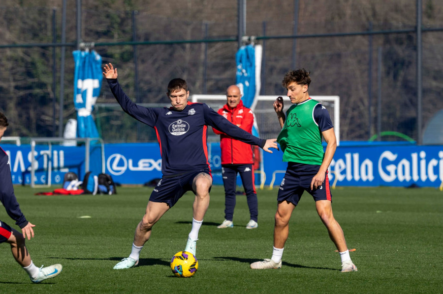 Primer día de trabajo para Tosic en Abegondo