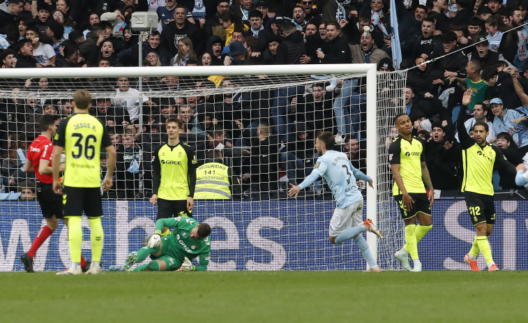 El Celta remonta un 0-2 al Betis en el segundo tiempo