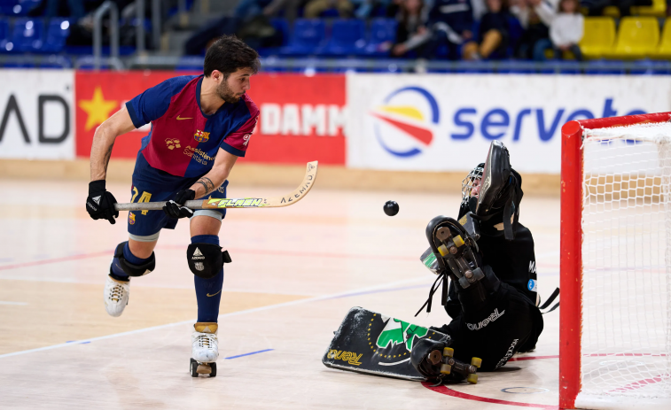 Martí Serra se queda a siete minutos y 50 segundos del récord de imbatibilidad en la OK Liga