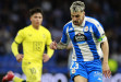 Ximo Navarro profundiza en la defensa del Almería durante el partido del pasado domingo   PATRICIA G. FRAGA