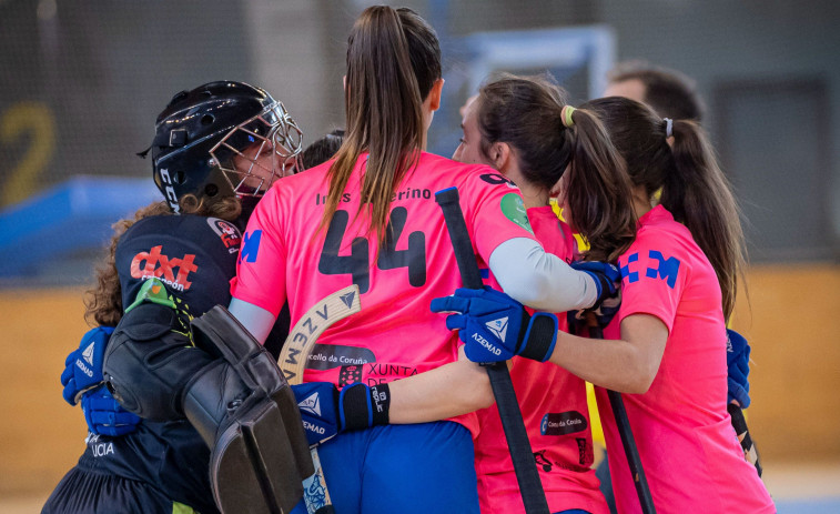 Un doblete de Alba Garrote impulsa la remontada del HC Coruña frente al Bigues (2-1)