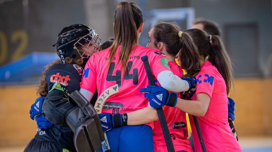 Un doblete de Alba Garrote impulsa la remontada del HC Coruña frente al Bigues (2-1)