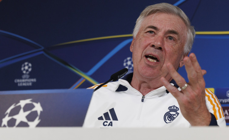 Ancelotti asegura que está más tranquilo con los arbitrajes europeos