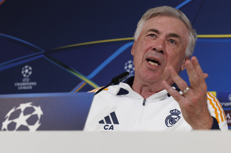 Ancelotti asegura que está más tranquilo con los arbitrajes europeos