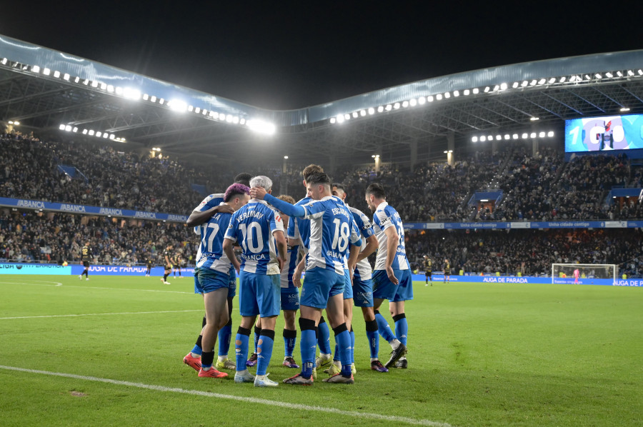 El Deportivo está a cinco victorias de la orilla