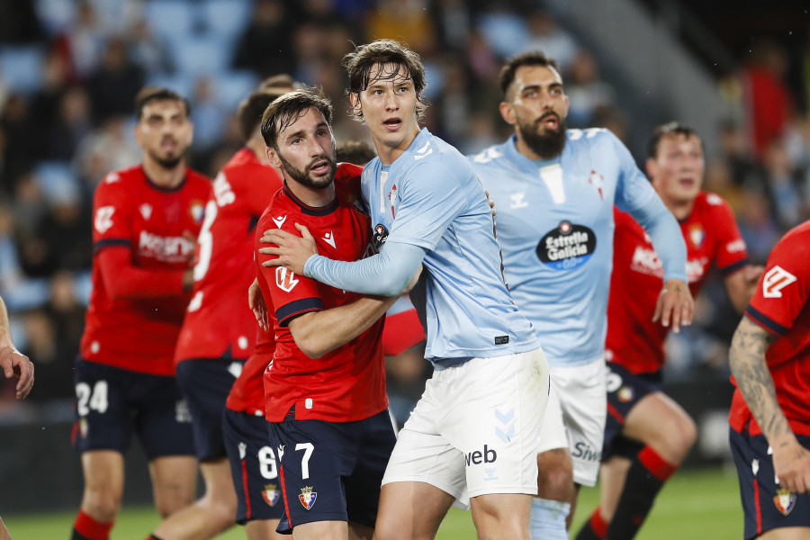 La RFEF multa al Celta por leve "alteración del orden" en partido contra Osasuna