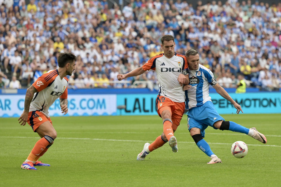 ADN del Dépor en el capitán del Real Oviedo