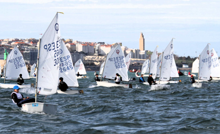 Arranca en A Coruña el Gallego de Optimist