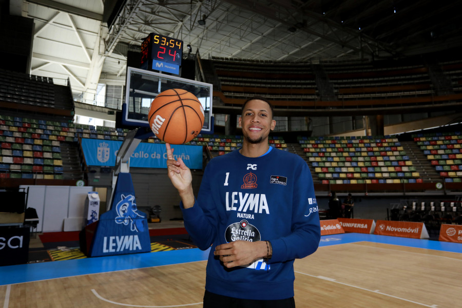 Ángel Núñez, jugador del Leyma Coruña: "En El Bronx he vivido cosas que un niño no debería ver"