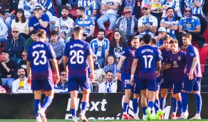 Media España juega contra el Eldense